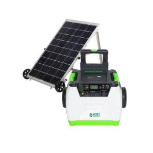 1800-Watt Solar Powered Portable Generator with Electric Start